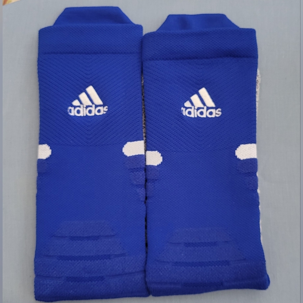 Adidas Adizero Maximum Cushioned Crew XL Blue Football/Soccer Socks